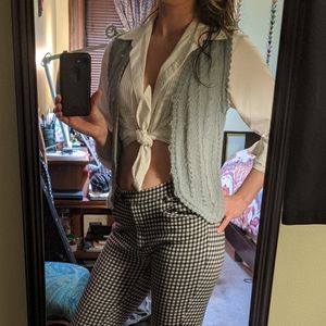 Monarch Knits Sweater Vest - Vintage - Size M